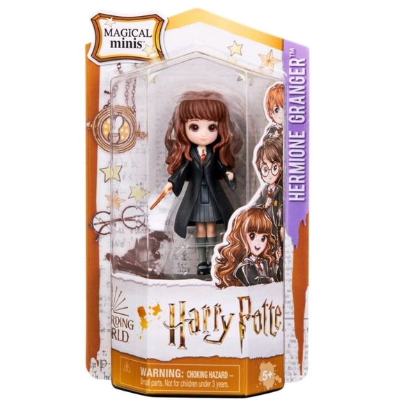 Harry Potter Posable – Set 5 Figure In Plastica 32,4 Cm – Con Bacchetta E Uniformi